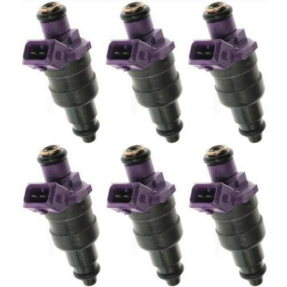 TRQ Fuel Injector Kit Set of 6 for 92-93 Yorker Town & Country Voyager Caravan FIA60505
