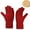 Red, variant on Khaki Winter Thermal Gloves Upgraded Touch Screen Cold Weather Warm Knit Gloves For Outdoor Activities Free Size Width 4.33 Inches Length 8.66 Inches