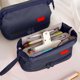 thumbnail image 1 of Organizador de bolsa de papelería de gran capacidad • Bolsa de maquillaje multicapa • Almacenamiento portátil con cremallera para suministros de oficina, viajes y cosméticos, 1 of 6