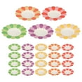 thumbnail image 1 of Miangastore 50Pcs Paper Dish Flower Design For Spring Party Picnic Use Travel Everyday Use, 1 of 8