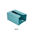 thumbnail image 4 of Toystoory Dispensador de papel higiénico de Hotel para el hogar, sala de estar, dormitorio, cocina, papel autoadhesivo, soporte para pañuelos, Almacenamiento y organización del hogar Verde, 4 of 6