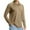 Khaki_#611004, variant on Homozy Big and Tall Polo Shirts for Men 2026 Autumn Winter Long Sleeve Sports Golf Tennis Raglan T-Shirt