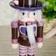 thumbnail image 2 of Figura de juguete de cascanueces de madera de 25 cm, regalo para niños, Navidad marrón, 2 of 9