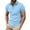 Blue, variant on Caqnni Mens Cool Dri Polo Shirt, Quick-Drying Polo For Men (Grey,XXL)