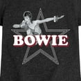 thumbnail image 3 of David Bowie - Logo Star  - Toddler & Youth Girls Short Sleeve Graphic T-Shirt, 3 of 5