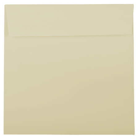 UPC: 0609465316598 | JAM 8.5 x 8.5 Square Envelopes  Ivory Wove  1000/Carton