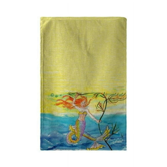 Betsy Drake BT373 30 x 50 in. Betsys Mermaid Beach Towel