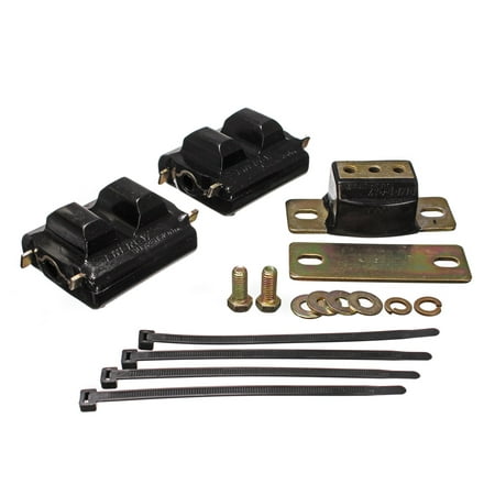 - Energy Suspension 73-92 Chevrolet Camaro Black Motor and Transmision Mounts; Zinc Finish