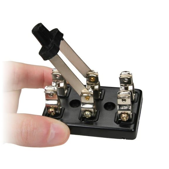 Knife Switch, Double Pole, Double Throw