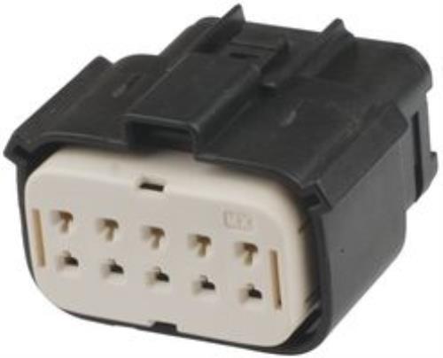 RECEPTACLE 10 POSITION 10 pieces 22-18AWG MOLEX 19418-0024 CONNECTOR HOUSING