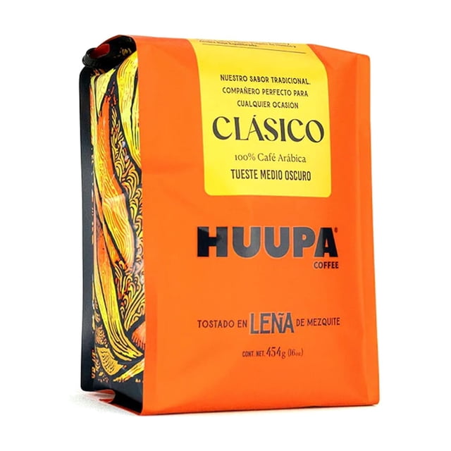 Café Tostado a la Leña, Café Orgánico de Chiapas, Café Arábiga, Tostado Medio, Molido, CLASICO 454 gr