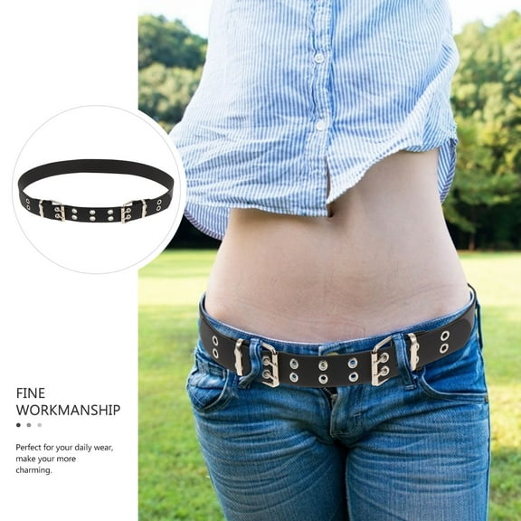 GARVALON 1Pack Fashionable Belt For Men And Women Daily .2X1.5X0.8in