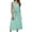 Green dresses women, variant on Women's Summer Dresses Trendy Striped Linen Blouson Dress Tie Waist Fitted Sundresses for Women Casual Maxi Length Beach Sundress Blue XXL