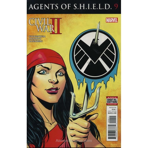 Agents of S.H.I.E.L.D. #9 VF ; Marvel Comic Book