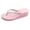 #05-Pink, variant on YAYUBA Women'S Sandals White,Women's Fashion Color Diamond Butterfly Flip Flops Casual Wedge Slippers