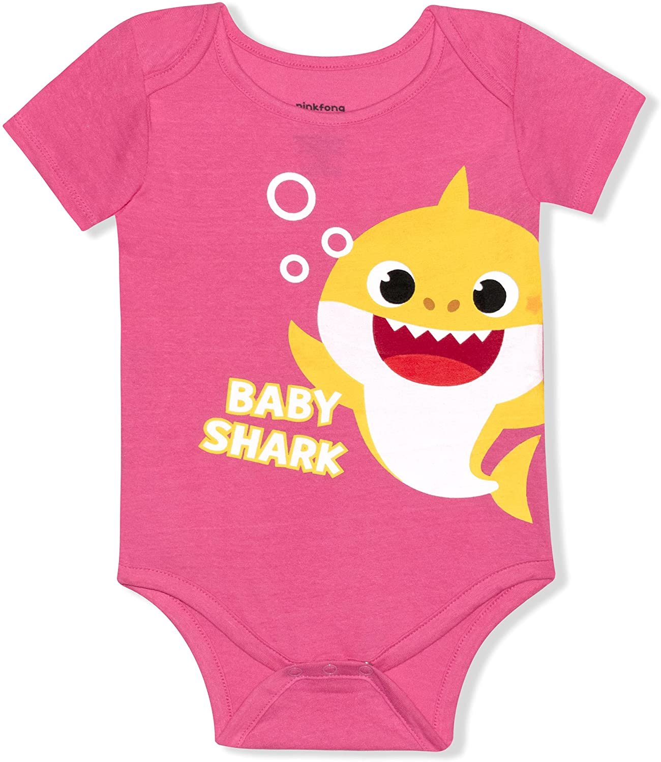 Nickelodeon Baby Shark Short Sleeve creeper for Girls, Babys Creeper