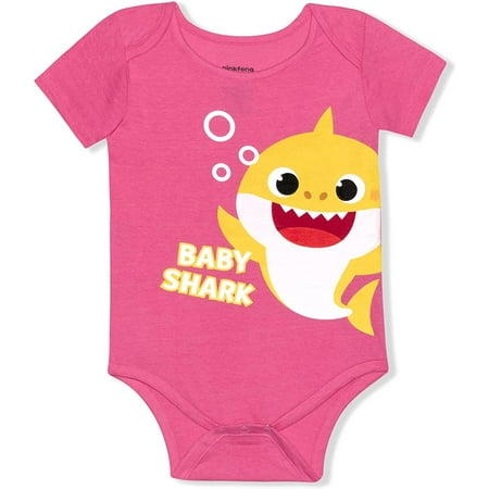 

Baby Shark Girls Single Character Onesie Newborn