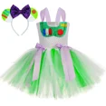 thumbnail image 4 of Disfraces de Buzz de juguete para niños, ropa de Cosplay de Halloween, ropa de Anime para niños, vestidos de fiesta de carnaval, vestido de princesa con tutú de dibujos animados elegante para niñas, 4 of 5