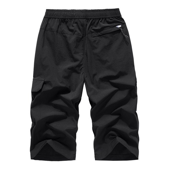Ketyyh-chn99 Mens Shorts Casual Board Shorts Swimwear Running Big and Tall Mens Swim Trunks Mens Bathing Suit Boardshorts Black,XL