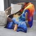 thumbnail image 2 of PHELIKA Lighthouse Beach Garden Summer 04 All Season Soft Throw Blanket Lightweight Flannel Fleece Blankets 50" x 60", 2 of 8