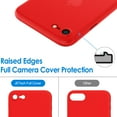 thumbnail image 4 of JETech Ultra Slim (0.35mm Thin) Case for iPhone SE 3/2 (2022/2020 Model) iPhone 8/7 4.7-Inch, Camera Lens Cover Full Protection, Lightweight Matte Finish PP Hard Minimalist Case (Red), 4 of 7