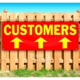 thumbnail image 1 of Customers 13 oz Vinyl Banner With Metal Grommets, 1 of 4