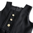 thumbnail image 4 of jiaxiM Girl's School Uniform Jumper Sleeveless Buttons Up Tank Dress Scoop Neck Pleated Hem Clothes 3-13 Years, 4 of 7