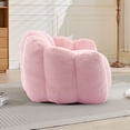 thumbnail image 3 of Modern Adult Pillow Chair with Armrest in Soft Plush, 1 Seat Size, Ideal for Reading, Relaxing in Various Environments, 3 of 11