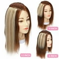 thumbnail image 5 of Benehair Clip in 100% Remy Human Hair Extensions Hair Pad Invisible Hairpiece Topper Thickened Soft Thin Hair Highlight Blonde 2 Pieces, 5 of 10