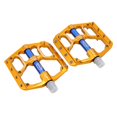 thumbnail image 3 of Pedal de bicicleta Pedales de rodamiento de aleación de aluminio livianos para bicicleta (oro), 3 of 10