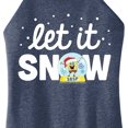 thumbnail image 3 of SpongeBob SquarePants - Let It Snow - Juniors High Neck Tank Top, 3 of 6