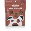 Dog Treat Naturals 6oz Beef Squares