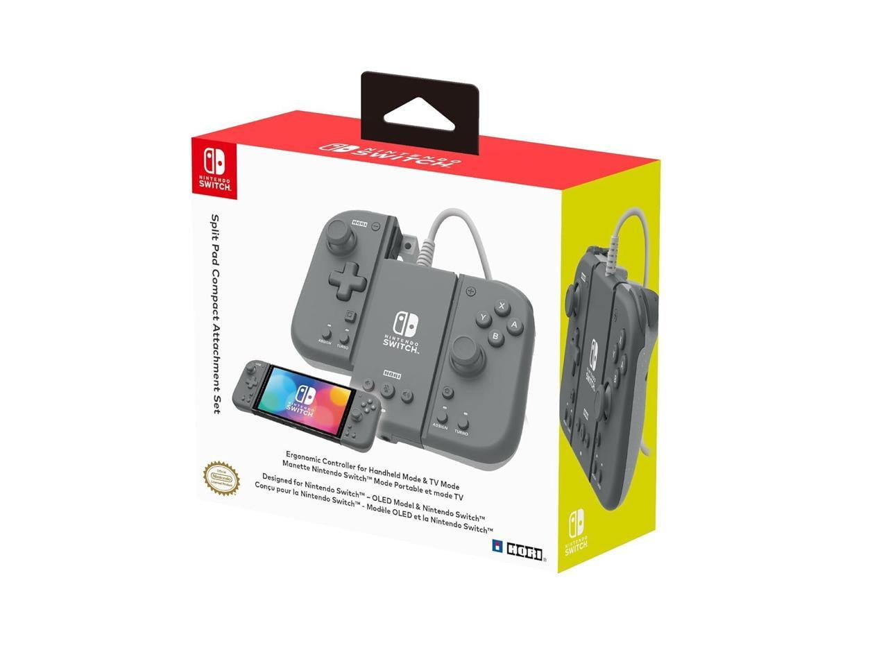 NintendoSwitchセット HORI Nintendo Switch Split Pad Compact Attachment Set - Slate Gray