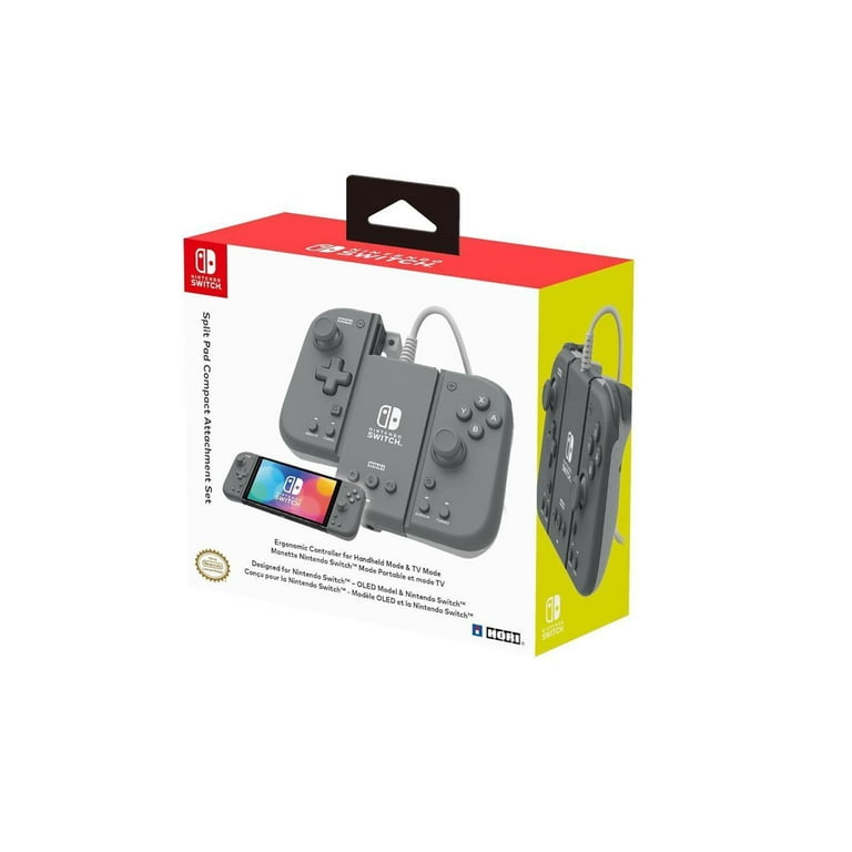 HORI Nintendo Switch Split Pad Compact Attachment Set - Slate Gray