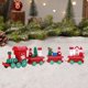 thumbnail image 5 of Decoraciones navideñas Fiudx Tren de Navidad Juguetes de madera para niños, 5 of 6
