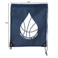 thumbnail image 2 of Mato & Hash Basketball Drawstring Bags with 3,6, and 10 pack bulk options, 2 of 4