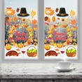 thumbnail image 2 of Gkeoshab Stickers Thanksgiving Cross-border Turkey Sticker Pumpkin Maple Leaf Creative Static Stic Home & Garden, 2 of 4
