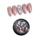 thumbnail image 2 of Uñas postizas, uñas postizas, regalos para mujeres, accesorios para uñas, diamantes, populares, de fondo plano, dorados, con diamantes, esmalte de uñas., 2 of 3