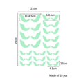 thumbnail image 5 of 2 pcs Halloween Fluorescent Glow Furtive Eyes Wall Sticker Home Bedroom Decor, 5 of 5