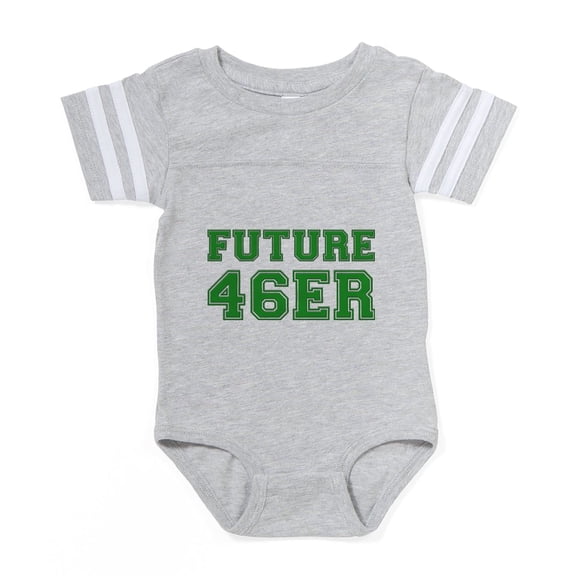 CafePress - Future_46Er - Cute Infant Baby Football Bodysuit