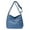 Blue-a, variant on Leather Hobo Crossbody Bag for Women Medium Size Fashion Bucket Purse Shoulder Bag Ladies Purses and Handbag