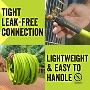 Flexzilla® Premium Grade Garden Hose, 5/8 in. x 50ft., Hybrid Polymer, ZillaGreen™