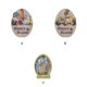 thumbnail image 5 of Cateissary Adornos de madera para decoración de Pascua, bonito huevo de conejito con luz LED nocturna, decoración de Pascua de madera Kits de decoración para fiestas Conejito en forma de huevo, 5 of 6