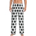 thumbnail image 1 of Balery Soccer Pantalones de pijama para hombre, pijama ultraligero, pantalón de descanso-3X-Large, 1 of 6