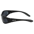 thumbnail image 3 of Global Vision Hercules 1 Wraparound Motorcycle Riding Glasses for Men Z87.1 Scratch-Resistant Black Frame w/ Super Dark Lens, 3 of 6