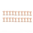 thumbnail image 4 of Flat Metal Rivets, Metal Leather Rivets Strong Luster High Hardness Rust Resistant  For Handbag Straps 6x8mm,7x8mm,8x6mm,8x8mm, 4 of 8