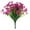 Purple, variant on Binwennn Winter Flower Garland Daisies Flowers Flowers for Indoors 6PC Flowers Bouquet Decoration Bridal Wedding Flower Real Latex Home Flowers
