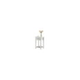 thumbnail image 6 of Room Designs Side Table White Contemporary Rectangle, 6 of 7