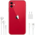 thumbnail image 3 of Restored Premium Apple iPhone 11 64GB Fully Unlocked (Verizon + Sprint + GSM Unlocked) - Red (Refurbished), 3 of 3