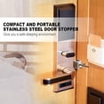 thumbnail image 2 of Upgraded Portable Door Lock, Heavy Duty Metal Door Locker for Extra Home Security, Adjustable Travel Door Security, 2 of 6